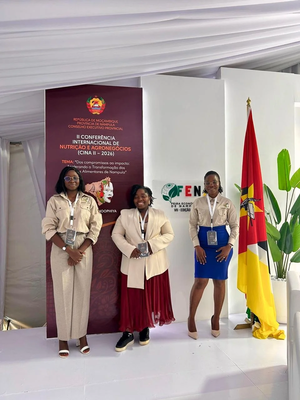 Exposição da Olima Sana Lda na Feira Económica de Nampula 2026
